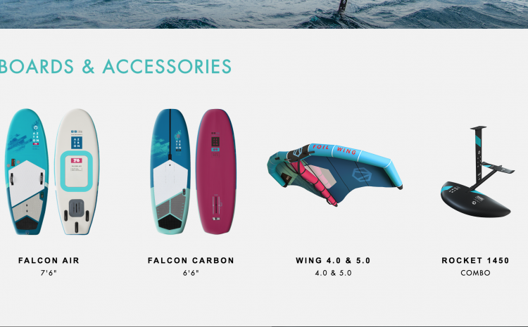  NEW RELEASE: AZTRON 2021 FOIL BOARD & WING LINE