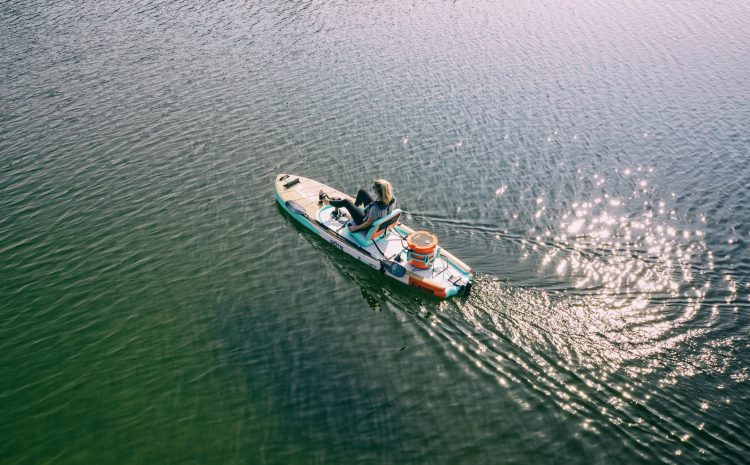  NEW @ Paddle Sports Show 2022 – BOTE,  RACKHAM AERO INFLATABLE PADDLEBOARD WITH APEX PEDAL DRIVE