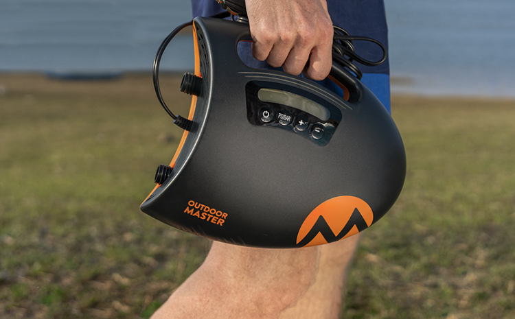  NEW @ Paddle Sports Show 2022 – I SUP –  Shark II the NR 1 electric sup pump