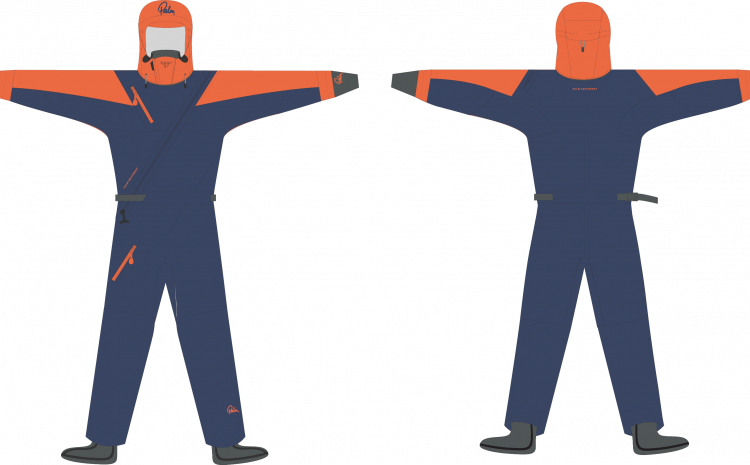  NEW @ Paddle Sports Show 2022 – PALM, Fuse mens drysuit